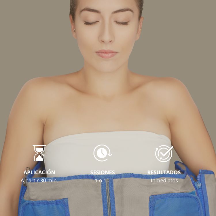 Presoterapia tratamiento corporal en centro de estética Lucia Ojeda en Madrid